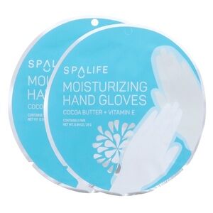 2X SpaLife Moisturizing Hand Gloves Cocoa Butter Vitamin E Hand Mask Treatment